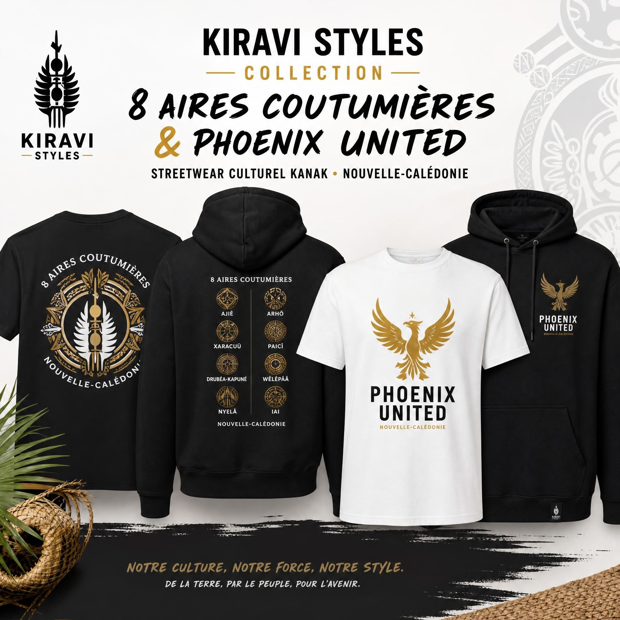 Kiravi styles : le streetwear kanak qui porte l'identité du pacifique