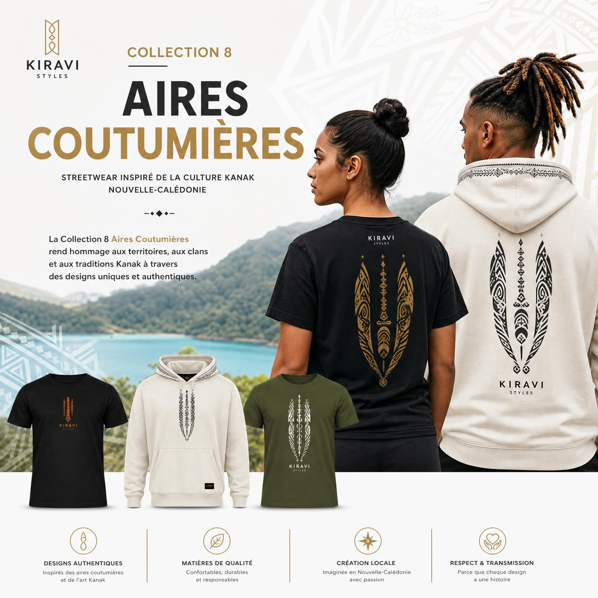 Kiravi styles : le streetwear kanak qui réinvente la mode du pacifique