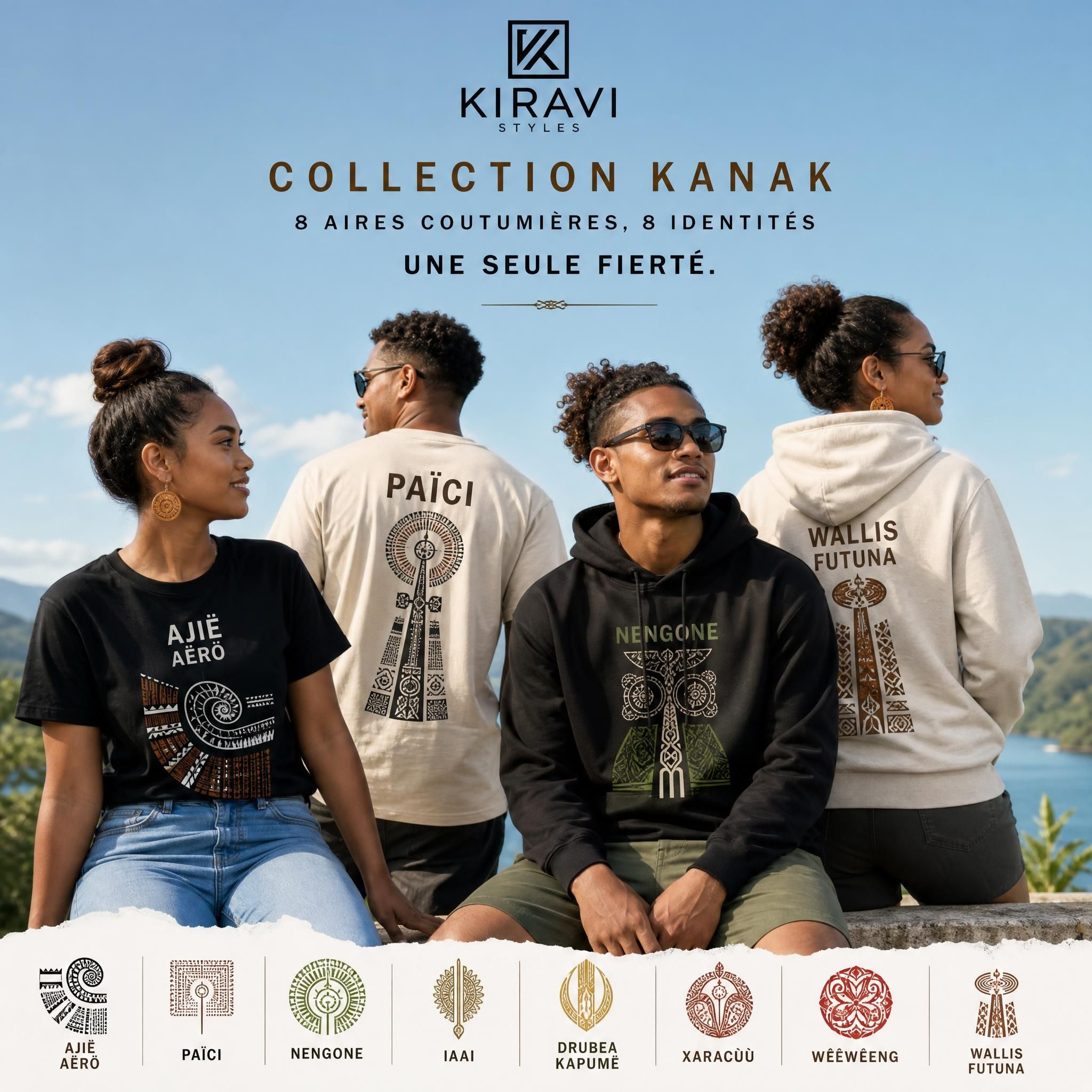 Kiravi styles : le streetwear qui porte l'âme kanak